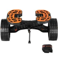 Cărucior-rezistent-pentru-caiac-capacitate-de-145-kg-demontabil-cu-anvelope-pline-de-25-cm-suporturi-reglabile-și-picior-de-sprijin-antiderapant-pentru-caiace-și-canoe