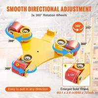 Platformă-de-transport-pentru-utilaje-din-oțel-carbon-cu-3-roți-PU-pivotante-la-360-și-placă-antiderapantă-rotativă-la-360-pentru-depozit-și-atelier