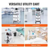 Cărucior-medical-mobil-cu-2-sertare-și-o-tavă-superioară