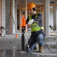 Mașină-de-carotat-beton-cu-diamant-1500W-200-mm-pentru-găurire-uscată-și-umedă-cu-set-de-4-carote