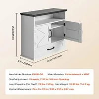 Dulap-suspendat-pentru-baie-61-x-23-x-64-cm-cu-sertar-și-etajeră-deschisă