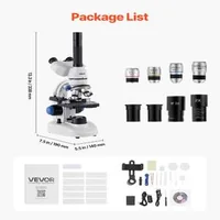 Microscop-compus-profesional-trinocular-kit-cu-mărire-40-5000