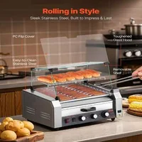 Mașină-electrică-profesională-pentru-hot-dog-cu-11-role-2400W