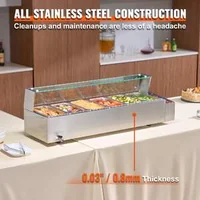 Încălzitor-electric-profesional-pentru-bufet-6-1-2-cu-paravan-de-sticlă
