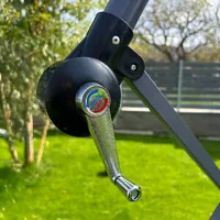 Umbrelă-de-grădină-tip-Clopot-Ø3-m-cu-manivelă-umbră-elegantă-într-o-singură-mișcare