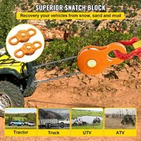 Set-de-scripeți-de-recuperare-snatch-block-11T-2-bucăți-cu-chei-de-tachelaj-D-ring