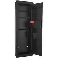 Seif-ascuns-pentru-arme-cu-înălțime-de-109-cm-4-niveluri-tastatură-și-cititor-de-amprentă