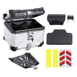 Cutie-pentru-motocicletă-Top-Case-45-l-din-aliaj-de-aluminiu-cu-încuietoare-și-spătar