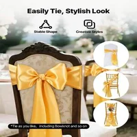 Panglici-elastice-decorative-pentru-scaune-50-de-bucăți-aurii-cu-cataramă