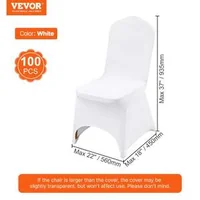 Huse-pentru-scaune-din-spandex-100-buc-Dimensiune-universală-culoare-albă-margine-frontală-arcuită