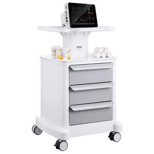Cărucior-medical-mobil-cu-3-sertare-1-tavă-superioară