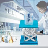 Platformă-de-ridicare-tip-foarfecă-pentru-laborator-din-oțel-200-200-mm