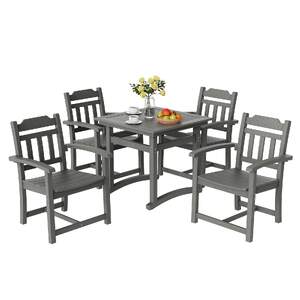 Set-de-dining-pentru-terasă-5-piese-masă-pătrată-și-scaune-pentru-exterior-mobilier-de-grădină-rezistent-la-intemperii-pentru-gazon