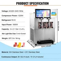 Aparat-profesional-pentru-granita-8-l-cu-două-rezervoare-de-câte-8-litri