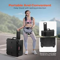 Valiză-rigidă-impermeabilă-pe-roți-99-litri-IP67-cu-mâner-telescopic