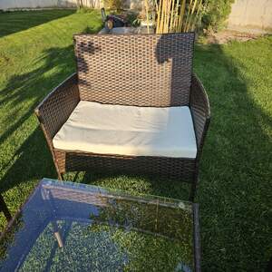 Set-de-grădină-PETTEX-din-ratan-colț-de-relaxare-din-4-piese-negru-și-maro