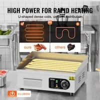 Grătar-electric-pentru-uz-profesional-2800W-cu-plită-plană-35-până-la-70-cm-50-300-C
