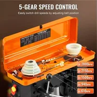 Mașină-de-găurit-de-banc-compactă-254-mm-550-W-cu-5-viteze-și-masă-înclinabilă