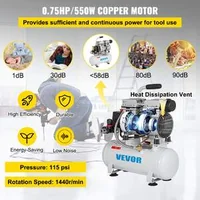 Compresor-de-aer-profesional-9-L-silențios-550-W-fără-ulei