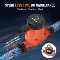 Pompă-de-circulație-de-înaltă-eficiență-motor-cu-magnet-permanent-220V-22W-debit-maxim-50-l-min-înălțime-maximă-de-pompare-4-m-conexiune-filetată-1-12-5-moduri-inteligente-de-control