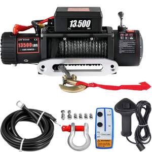 Troliu-electric-de-12V-cu-funie-din-nailon-capacitate-de-3-5-tone