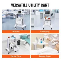Cărucior-medical-mobil-cu-sertar-și-tavă-superioară