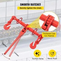 Set-pentru-fixarea-încărcăturilor-cu-clichet-cârlige-și-lanțuri-6-4m-3-tone-4-bucăți