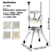 Dispozitiv-profesional-de-tăiat-legume-și-fructe-din-oțel-inoxidabil-cu-4-lame-și-accesoriu-pentru-tăiere-în-6-felii-cu-tavă-pentru-cartofi-prăjiți-roșii-ceapă-și-ciuperci