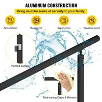 Balustradă-din-aluminiu-pentru-scări-Pentru-0-până-la-5-trepte-cu-unghi-reglabil