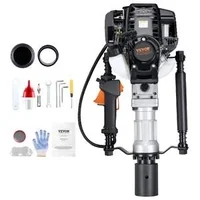 Mașină-de-bătut-țăruși-pentru-gard-cu-2-capete-37-cm³-mecanism-de-acționare-în-4-timpi-pentru-stâlp-tip-T-acționată-pe-benzină