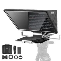 Telecomandă-pentru-teleprompter-de-tip-podea-pentru-streaming-live-de-pe-smartphone-cu-cameră-web