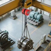 Palan-manual-cu-lanț-capacitate-de-1-tonă-lanț-G70-de-6-m