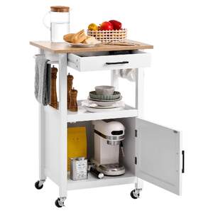 Insulă-de-bucătărie-45x59-cm-cu-cărucior-pentru-depozitare-și-dulap-cu-o-ușă