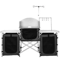 Masă-de-bucătărie-pliabilă-pentru-camping-cu-geantă-de-depozitare-dulap-din-aluminiu-3-zone-de-lucru-și-paravan-de-vânt-detașabil-pentru-gătit-în-aer-liber