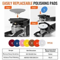Mașină-electrică-de-șlefuit-și-lustruit-piatră-și-beton-cu-apă-10-cm-800-W-cu-6-viteze-și-7-discuri