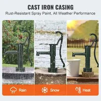 Pompă-manuală-de-grădină-pentru-puț-350-x-240-x-665-mm-pentru-curte-și-grădină