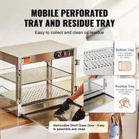 Vitrină-termică-profesională-de-banc-cu-2-niveluri-și-iluminare-pentru-pizza-și-alte-alimente