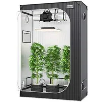 Cort-de-cultivare-2x4-122-x-61-x-183-cm-hidroponic-cu-interior-foarte-reflectorizant-fereastră-de-observare-buzunar-pentru-unelte-și-tavă-de-podea-pentru-cultivarea-plantelor-în-interior