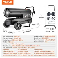 Încălzitor-diesel-kerosen-cu-aer-forțat-100000-BTU-Cu-termostat