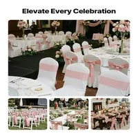 Panglici-decorative-din-satin-pentru-scaune-Sashes-100-buc-275-x-17-cm-Roz-auriu-Rose-Gold