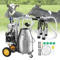 Mașină-electrică-de-muls-vaci-25-l-din-oțel-inoxidabil