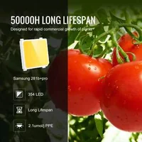 Lampă-LED-de-150W-pentru-cultivarea-plantelor-cu-spectru-complet-și-variator-de-intensitate