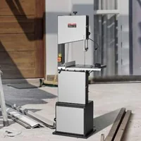 Ferăstrău-cu-bandă-cu-suport-model-de-banc-de-24-5-cm-370-W-cu-două-viteze-reglabil