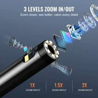 Cameră-endoscopică-cu-iluminare-și-trei-lentile-cablu-de-6-m-și-ecran-de-5-inci