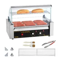 Aparat-electric-pentru-hot-dog-capacitate-de-18-bucăți-7-role-1-4KW