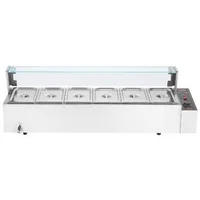 Încălzitor-electric-profesional-pentru-bufet-6-1-2-cu-paravan-de-sticlă