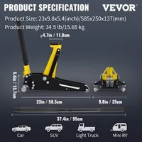 Cric-de-podea-cu-profil-jos-de-1-5-tone-din-aluminiu-și-oțel-cu-pistoane-duble-pentru-ridicare-rapidă-până-la-80mm-365mm