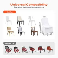 Huse-pentru-scaune-din-spandex-100-bucăți-Mărime-universală-culoare-albă-margine-frontală-dreaptă