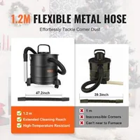 Aspirator-pentru-cenușă-20-l-putere-de-1200-W-cu-furtun-flexibil-de-1-2-m-și-roți