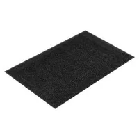 Covoraș-comercial-pentru-intrare-243-8-x-121-9-cm-gri-cu-suport-PVC